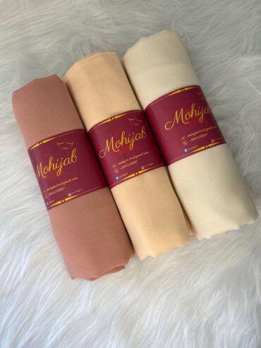 Hijab mousseline